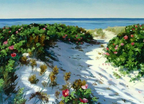 Edgartown Rose Path © Marjorie Mason