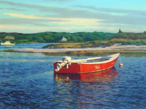 Red Boat West Basin © Marjorie Mason